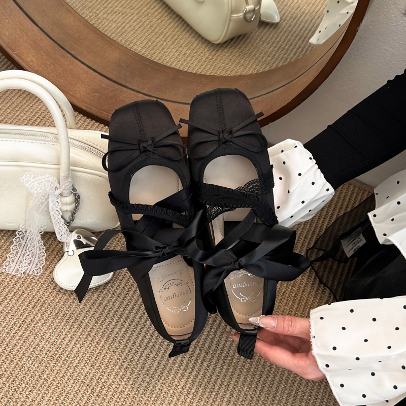 New Spring Comfortable Lace-up - Heels 评论和价格