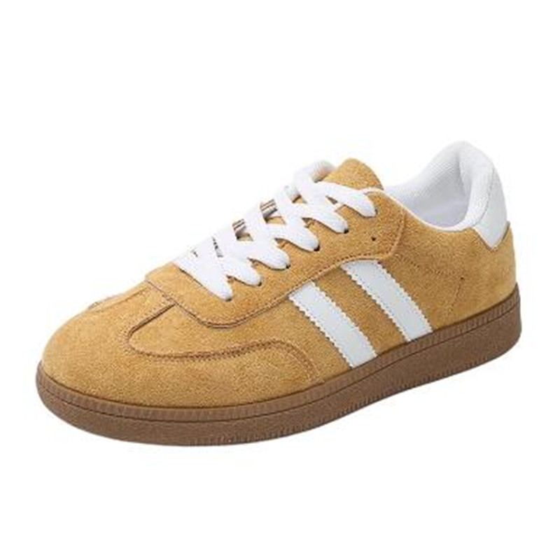 New Retro Round Head Soft Leat - Sneakers 评论和价格