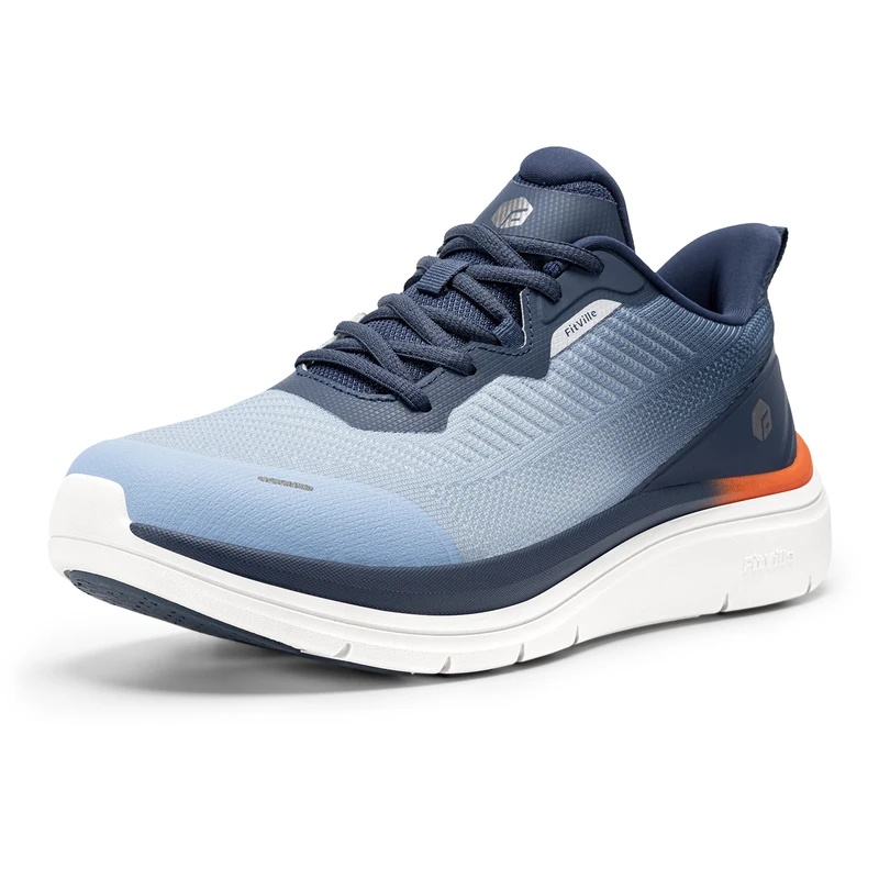 Fitville Wide Fit Walking Shoe - Breathable Mesh Athletic Shoes 评论和价格