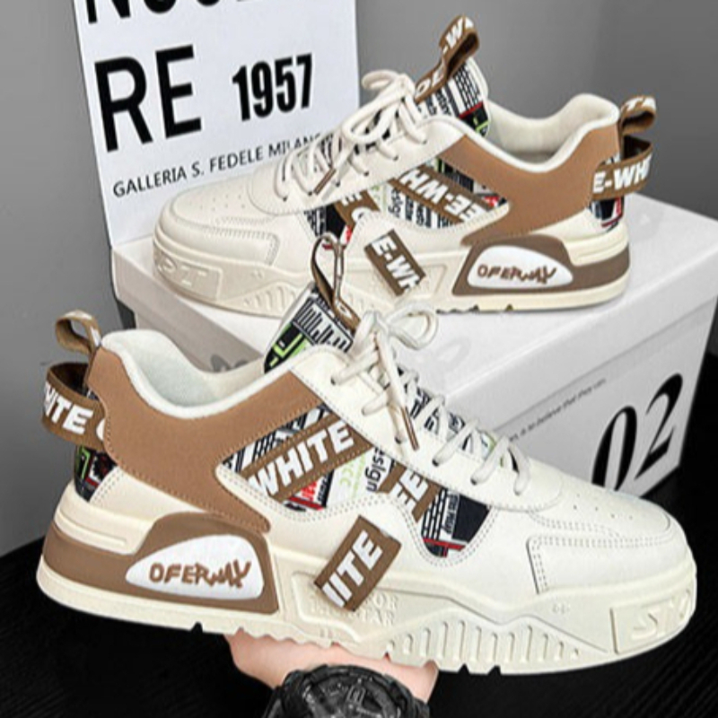 Casual Fashion Leather Sneaker - Waterproof Goretex Running Shoes 评论和价格