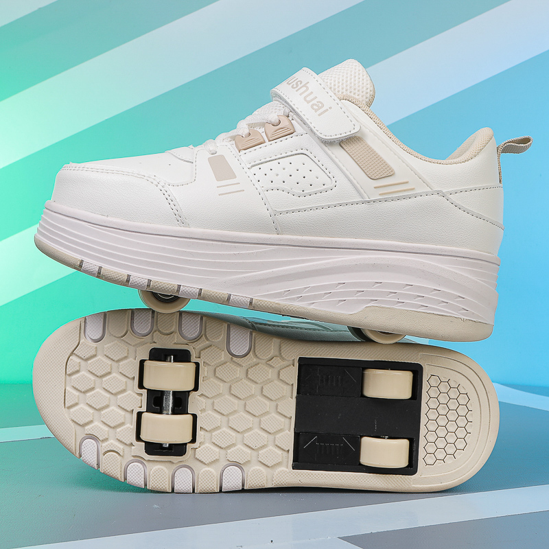 Four-Wheeled Roller Skates for - Running Shoes 评论和价格