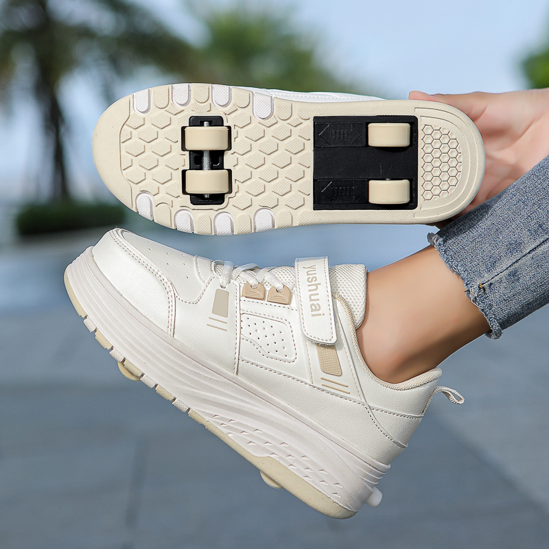 Four-Wheeled Roller Skates for - Running Shoes 评论和价格